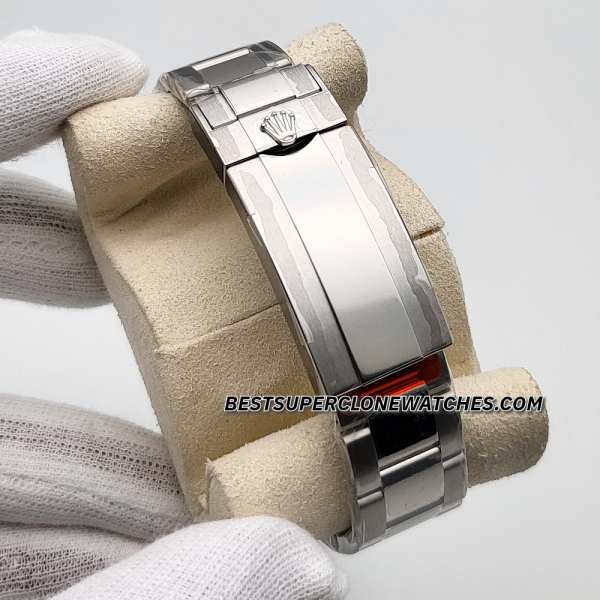 Rolex Submariner Date 18ct White Gold Blue Ceramic Bezel 3235 Swiss Super Clone Watch Ref-126619LB - Image 4