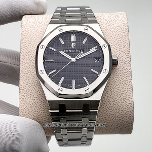 Audemars Piguet Royal Oak Stainless Steel Black Dial 4302 Swiss Super Clone Watch Ref-15510ST.OO.1320ST.07
