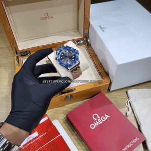 omega diver 300m grey dial replica