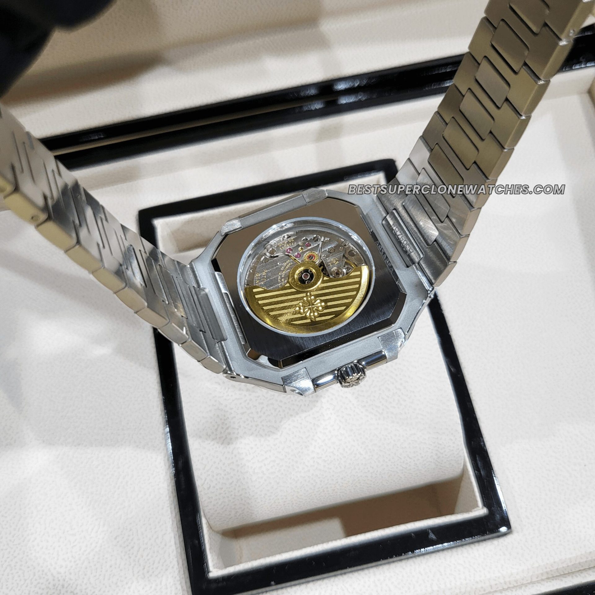 patek philippe cubitus steel clone