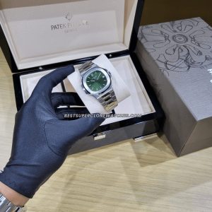 Back view showing cloned automatic movement of fake 324 S C calibre