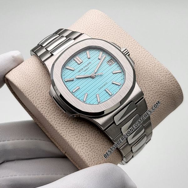 Patek Philippe Nautilus Tiffany & Co 26-330 S C Swiss Super Clone Watch Ref-5711/1A-018 - Image 3