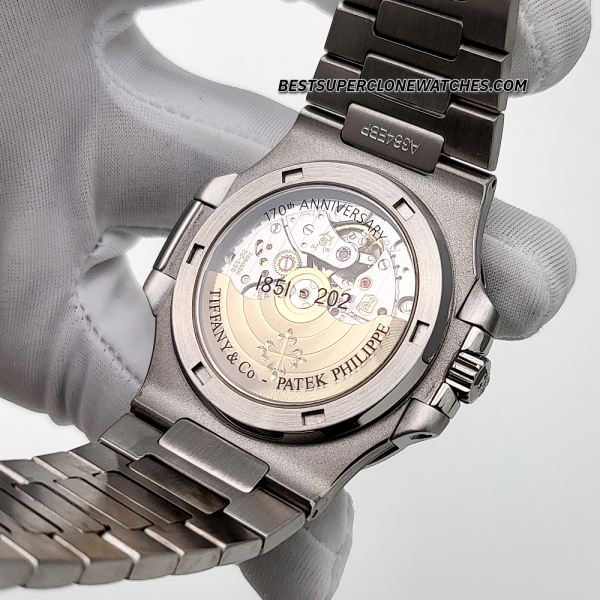 Patek Philippe Nautilus Tiffany & Co 26-330 S C Swiss Super Clone Watch Ref-5711/1A-018 - Image 5