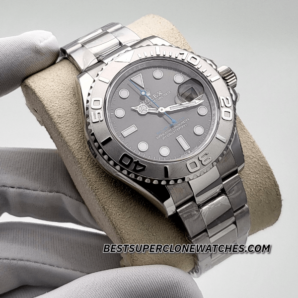 Rolex Yacht-Master Oystersteel and Platinum 3235 Swiss Super Clone Watch Ref-126622 - Image 3
