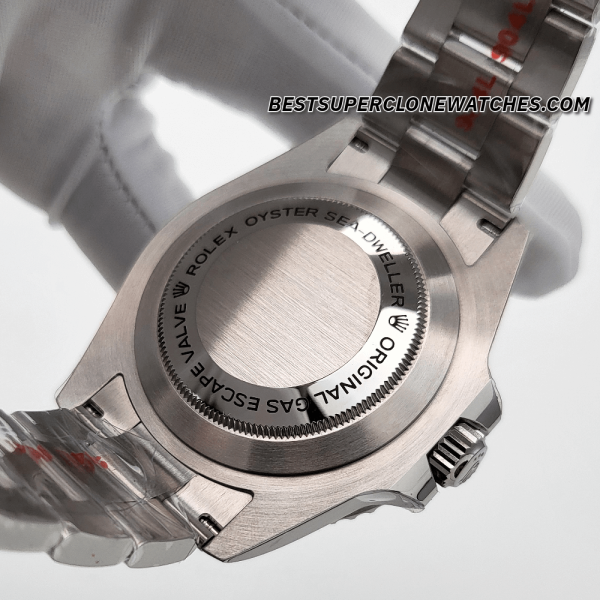 Rolex Sea-Dweller Intense Black Dial Oystersteel Bracelet 3235 Swiss Super Clone Watch Ref-126600 - Image 7