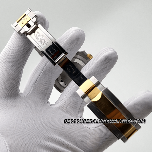 Rolex Submariner 2-Tone Royal Blue Dial 3235 Swiss Super Clone Watch Ref-126613LB - Image 5