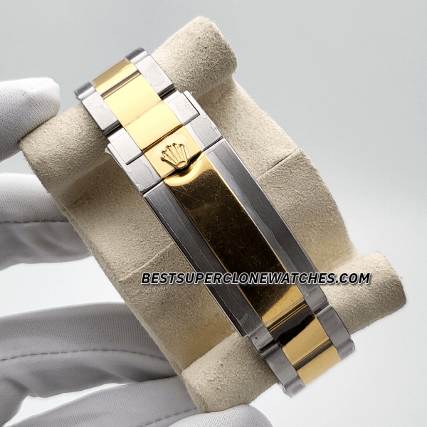 Rolex Submariner 2-Tone Royal Blue Dial 3235 Swiss Super Clone Watch Ref-126613LB - Image 4
