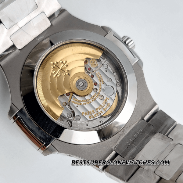 Patek Philippe Nautilus Annual Calendar Moon Phases Blue Dial 324 S QA LU 24H/303 Swiss Super Clone Watch Ref-5726/1A-014 - Image 5