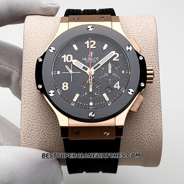 Hublot Big Bang Original Gold Ceramic HUB4100 Swiss Super Clone Watch Ref-301.PB.131.RX