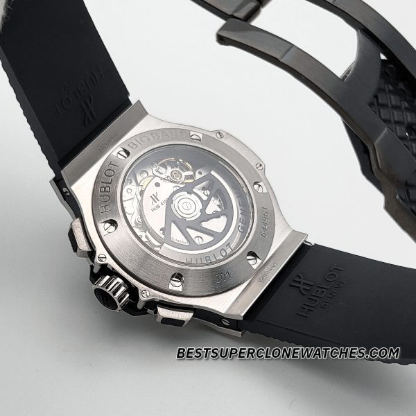 Hublot Big Bang Original Steel Ceramic 44mm HUB4100 Swiss Super Clone Watch Ref-301.SB.131.RX - Image 5