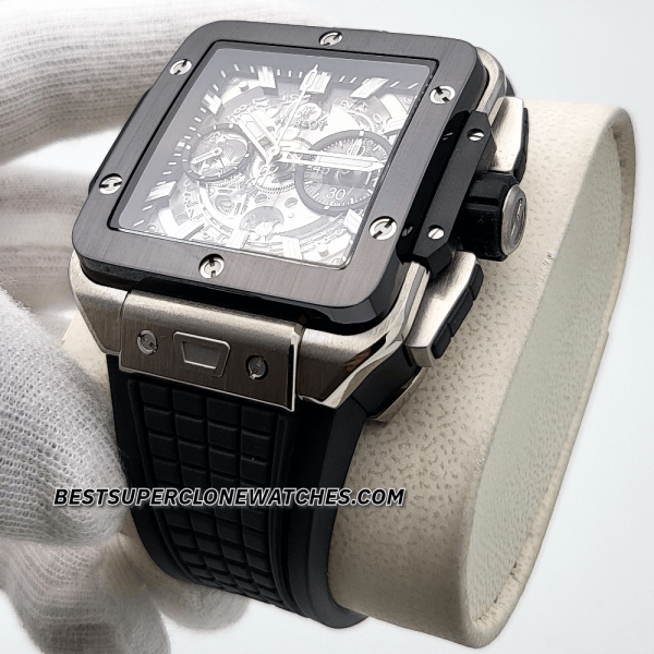 Hublot Square Bang Unico Titanium Ceramic 42mm HUB1280 Swiss Super Clone Watch Ref-821.NM.0170.RX - Image 2