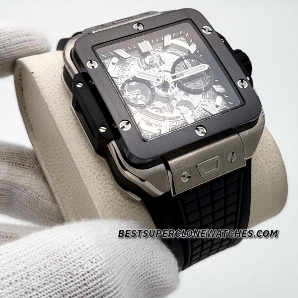 Hublot Square Bang Unico Titanium Ceramic 42mm HUB1280 Swiss Super Clone Watch Ref-821.NM.0170.RX - Image 3