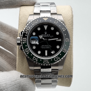 Rolex GMT Master II Sprite Left-Hand 3285 Swiss Super Clone Watch  Ref-126720VTNR