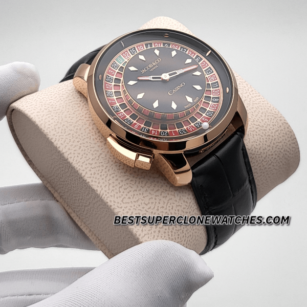 Jacob & Co Casino Tourbillon 18kt Rose Gold 44mm JCAM51 Swiss Super Clone Watch Ref-CA100.40.AA.AA.ABALA - Image 3