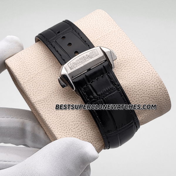 Jacob & Co Casino Tourbillon 18kt White Gold 44mm JCAM51 Swiss Super Clone Watch Ref-CA100.30.AA.AA.A - Image 4