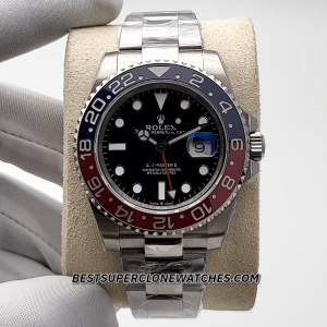Rolex GMT Master II Pepsi 3285 Swiss Super Clone Watch Ref-126710BLRO