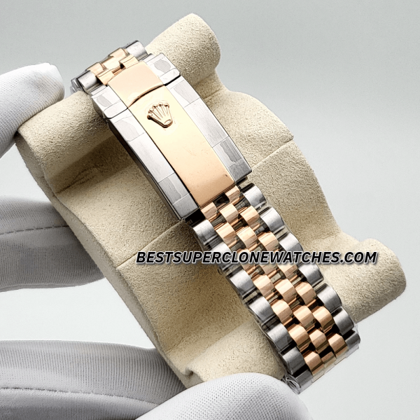 Rolex Datejust Oystersteel and Everose Gold Slate Dial 3235 Swiss Super Clone Watch Ref-126331 - Image 4