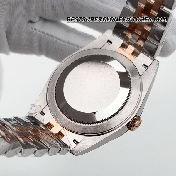 Rolex Datejust Oystersteel and Everose Gold Slate Dial 3235 Swiss Super Clone Watch Ref-126331 - Image 5