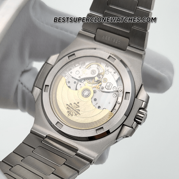 Patek Philippe Nautilus Stainless Steel Olive Green Dial 26-330 S C Swiss Super Clone Watch Ref-5711/1A-014 - Image 5