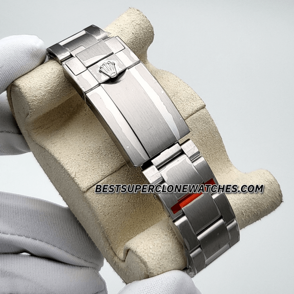 Rolex Air-King Black Dial Oystersteel Bracelet 3230 Swiss Super Clone Watch Ref-126900 - Image 4