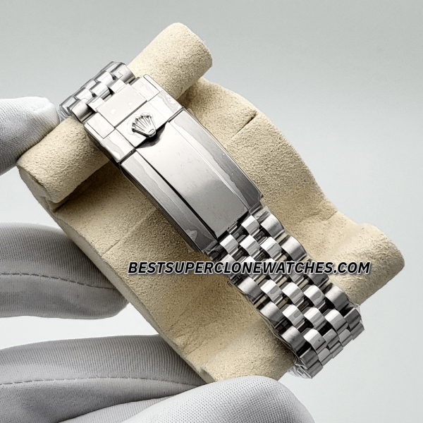 Rolex GMT Master II Jubilee Black Dial 3285 Swiss Super Clone Watch Ref-126710GRNR - Image 4
