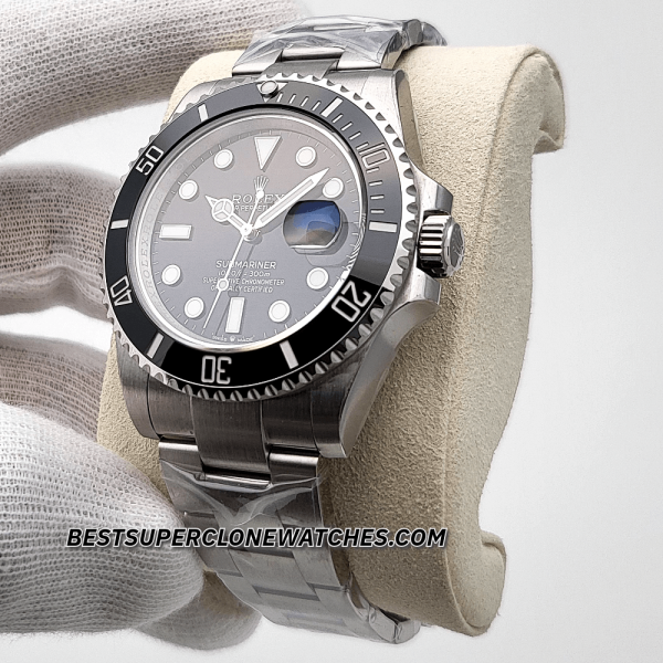 Rolex Submariner Date Black Dial 3235 Swiss Super Clone Watch Ref-126610LN - Image 2