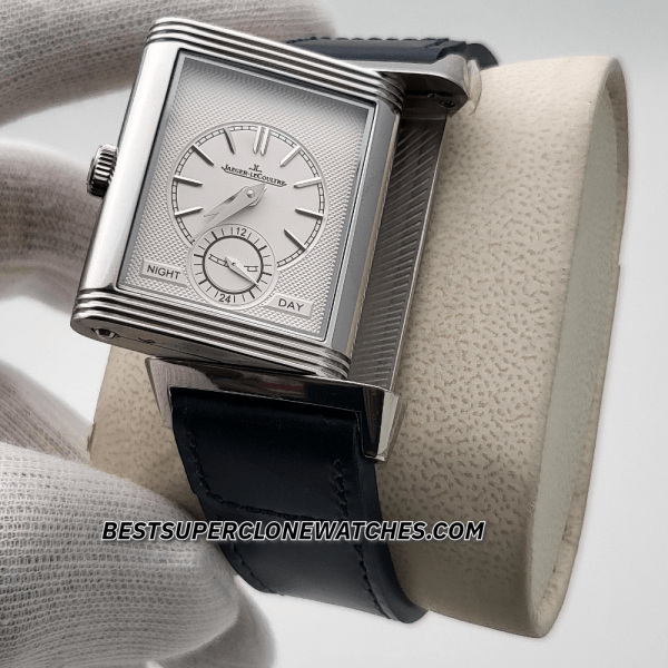 Jaeger-LeCoultre Reverso Tribute Duoface Small Seconds 854A Swiss Super Clone Watch Ref-Q3988481 - Image 3