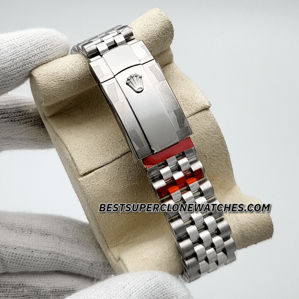 Rolex Datejust Oystersteel and White Gold Mint Green Dial 3235 Swiss Super Clone Watch Ref-126334 - Image 6
