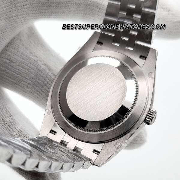 Rolex Datejust Oystersteel and White Gold Mint Green Dial 3235 Swiss Super Clone Watch Ref-126334 - Image 7