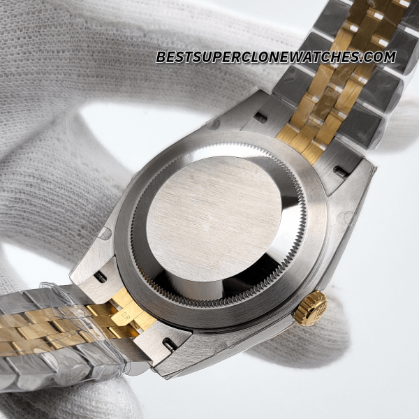 Rolex Datejust Oystersteel and Yellow Gold Champagne-Colour Dial 3235 Swiss Super Clone Watch Ref-126333 - Image 7