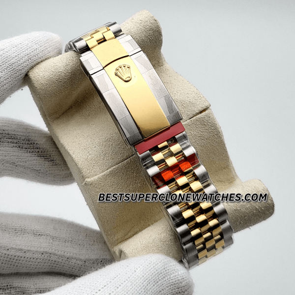 Rolex Datejust Oystersteel and Yellow Gold Slate Dial 3235 Swiss Super Clone Watch Ref-126333 - Image 6