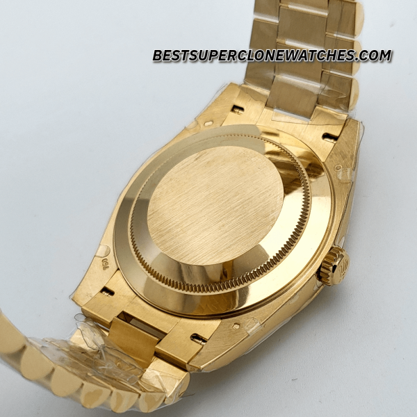 Rolex Day-Date 18kt Yellow Gold White Dial 3255 Swiss Super Clone Watch Ref-228238 - Image 7