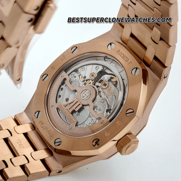 Audemars Piguet Royal Oak Jumbo Extra-Thin Smoked Grey Dial 7121 Swiss Super Clone Watch Ref-16202OR.OO.1240OR.02 - Image 5
