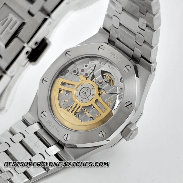 Audemars Piguet Royal Oak White Gold Blue Dial 4302 Swiss Super Clone Watch Ref-15510ST.OO.1320ST.06 - Image 5