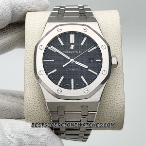 Audemars Piguet Royal Oak Stainless Steel Black Dial 3120 Swiss Super Clone Watch Ref-15400ST.OO.1220ST.01.A