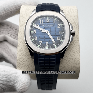 Patek Philippe Aquanaut White Gold Blue Dial 26-330 S C Swiss Super Clone Watch Ref-5168G-001