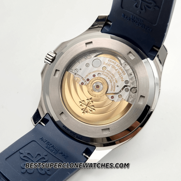 Patek Philippe Aquanaut White Gold Blue Dial 26-330 S C Swiss Super Clone Watch Ref-5168G-001 - Image 5