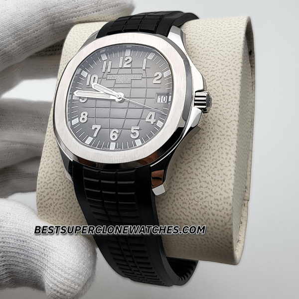 Patek Philippe Aquanaut Stainless Steel Black Dial 26-330 S C Swiss Super Clone Watch Ref-5167A-001 - Image 2