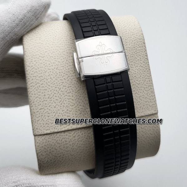 Patek Philippe Aquanaut Stainless Steel Black Dial 26-330 S C Swiss Super Clone Watch Ref-5167A-001 - Image 4