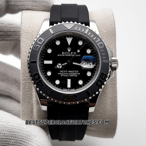 Rolex Yacht-Master White Gold Oysterflex 3235 Swiss Super Clone Watch Ref-226659
