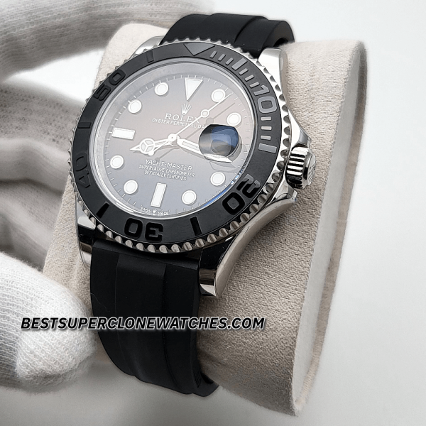 Rolex Yacht-Master White Gold Oysterflex 3235 Swiss Super Clone Watch Ref-226659 - Image 2