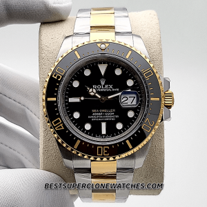 Rolex Sea-Dweller Oystersteel and Yellow Gold 3235 Swiss Super Clone Watch Ref-126603