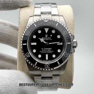 Rolex Submariner No-Date Black Dial 3230 Swiss Super Clone Watch Ref-124060
