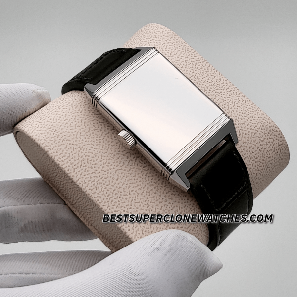 Jaeger-LeCoultre Reverso Tribute Monogace Small Seconds Green leather Strap 822 Swiss Super Clone Watch Ref-Q397843J - Image 7