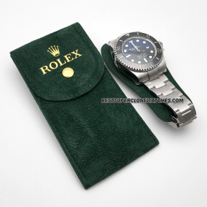 Rolex Green Velvet Travel Pouch with Insert