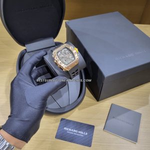 Richard Mille RM 011-03 rose gold replica