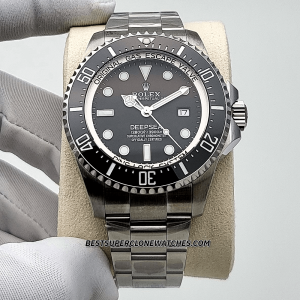 Rolex Deepsea Oystersteel Intense Black Dial 3235 Swiss Super Clone Watch Ref-136660