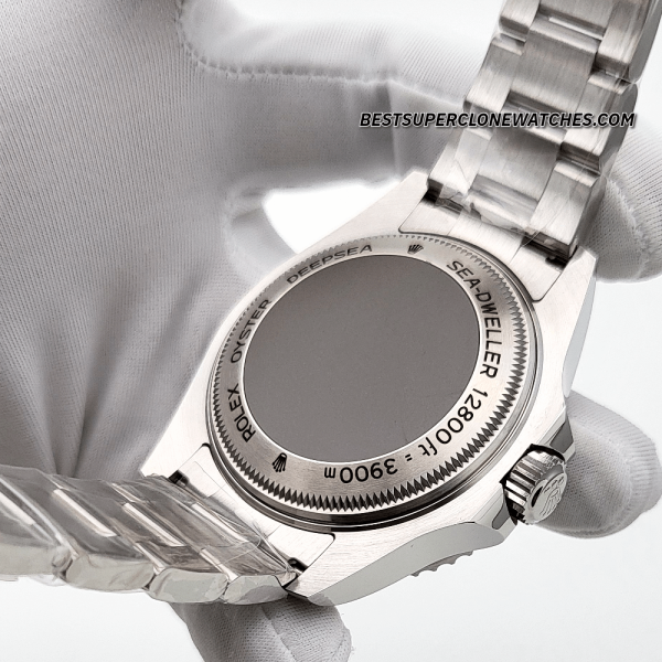 Rolex Deepsea Oystersteel Intense Black Dial 3235 Swiss Super Clone Watch Ref-136660 - Image 5