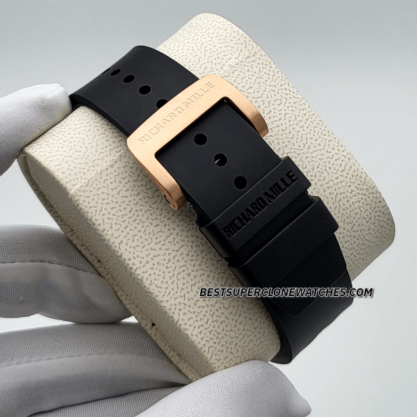 Richard Mille RM 011 Rose Gold Flyback Chronograph RM 11-03 Swiss Super Clone Watch - Image 4