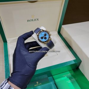 Rolex Daytona 126518LN turquoise dial clone watch